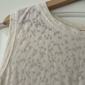 Cream Tank Top